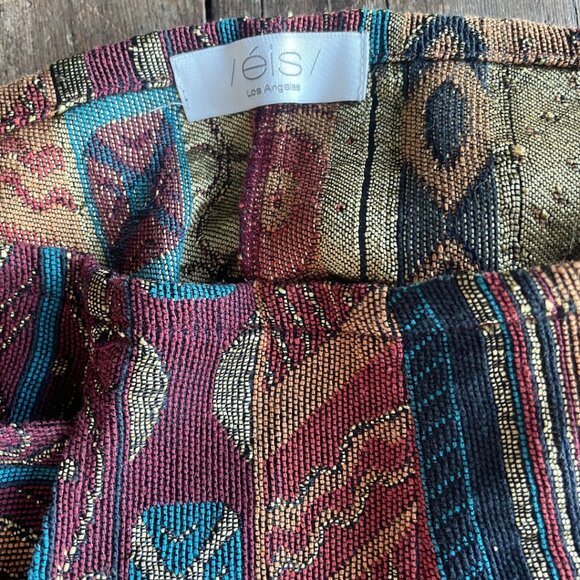 /eis/  I   Multicolored Geometric Midi Wrap Skirt  I  Size S - Picture 8 of 8